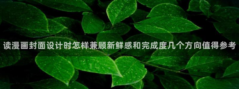梦漫漫画每日更新:读漫画封面设计时怎样兼顾新鲜感和完成度几个方向值得参考