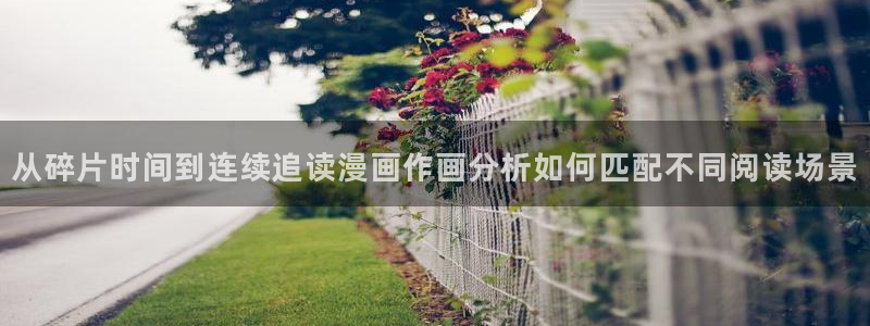 梦漫漫画:从碎片时间到连续追读漫画作画分析如何匹配不同阅读场景