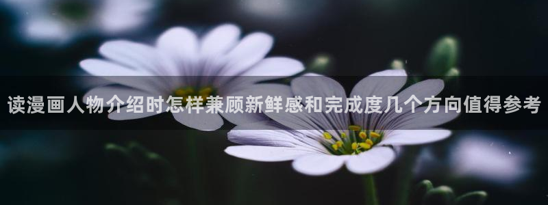 梦漫漫画少女漫画:读漫画人物介绍时怎样兼顾新鲜感和完成度几个方向值得参考